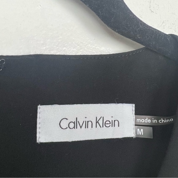 Calvin Klein Black Sleeveless Blouse - Picture 8 of 10